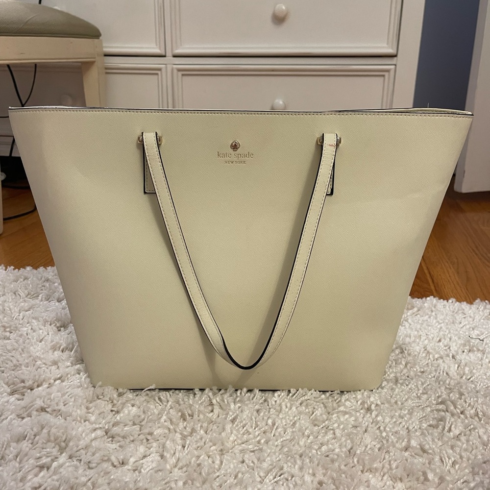 Kate Spade Cream Tote Bag